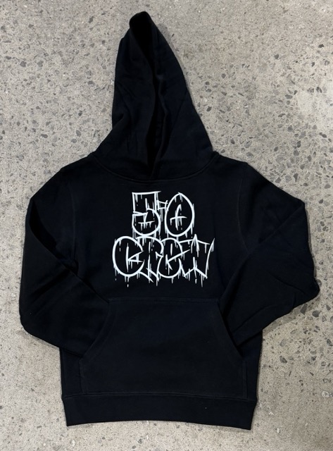 Hood 5-0 Crew Junior - Black
