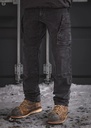 HUXTLEY RX-1 "WORK" RELAXED PANTS - STONEWASHED BLACK