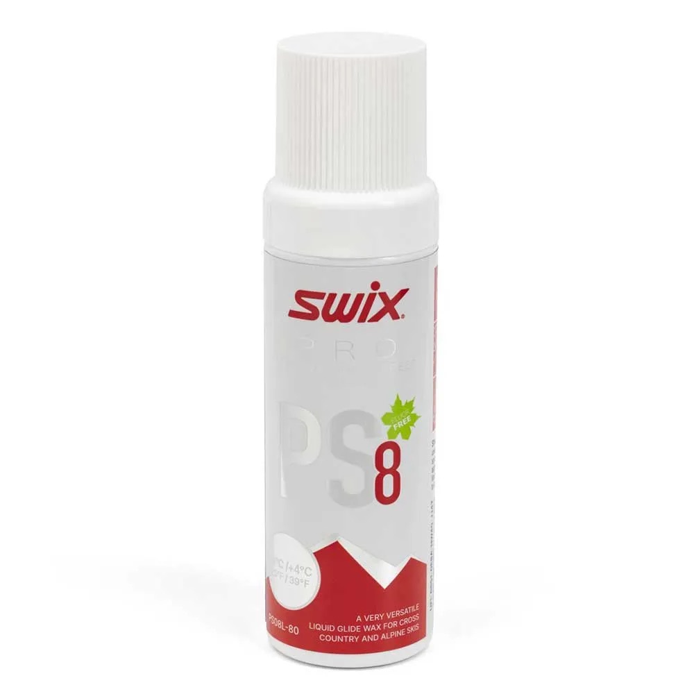 Swix PS8 Red Wax Liquid, -4°C/+4°C, 80ml
