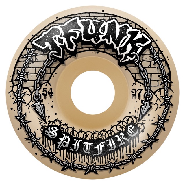 SPITFIRE F4 97A T-FUNK RADIAL FULL 54MM 
