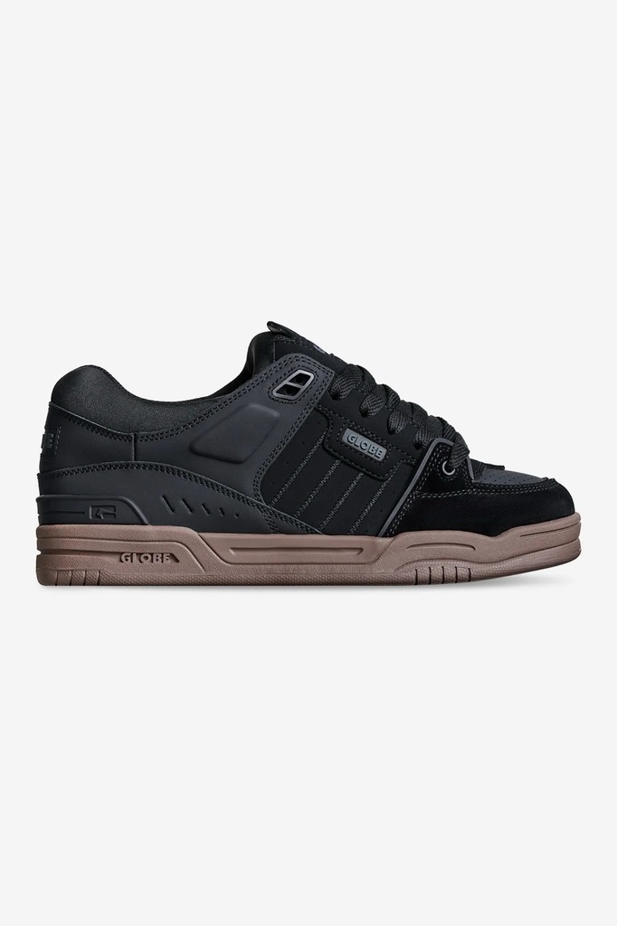 GLOBE FUSION SHOES - BLACK/TOBACCO GUM