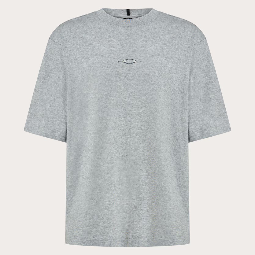 OAKLEY STACKED METAL TEE - NEW GRAPHITE HEATHER