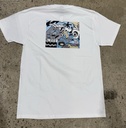 T-SHIRT 5-0 X MATEL POCKET - BLANC