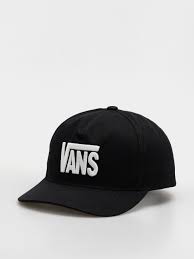 CASQUETTE VANS STRETCH LOGO SNAPBACK - NOIR/BLANC