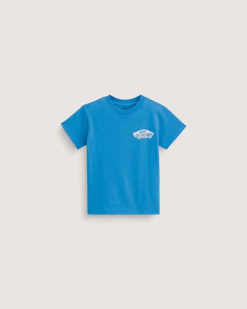 VANS BOYS DOUBLE STANDARD TEE - BRIGHT AZURE