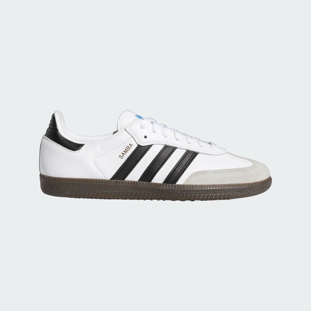 SOULIER ADIDAS SAMBA ADV - BLANC/GUM 