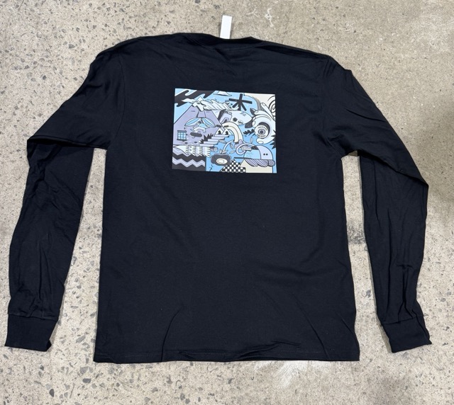 LONG SLEEVE 5-0 X MATEL POCKET - NAVY