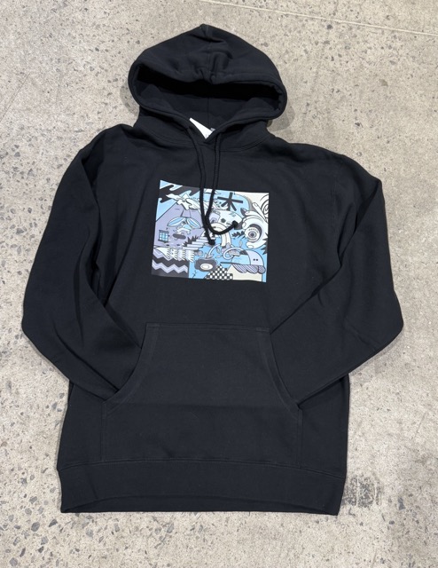 HOODY 5-0 X MATEL - BLACK