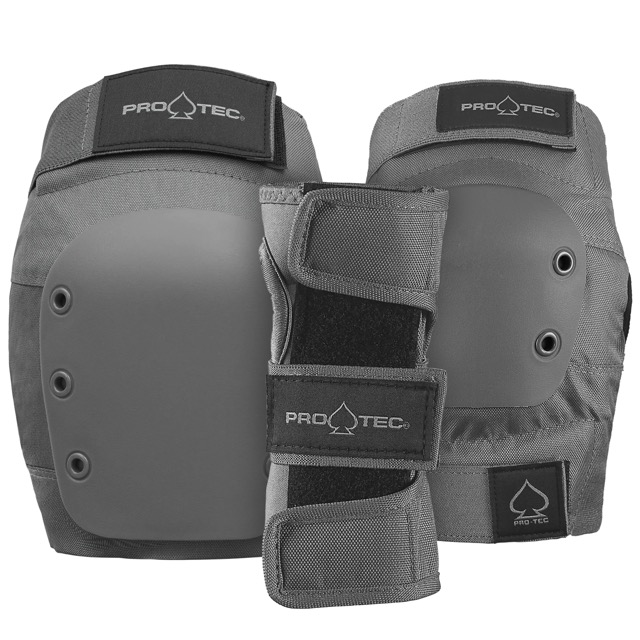 Pro-tec Jr. Street Gear 3 Pack - Grey