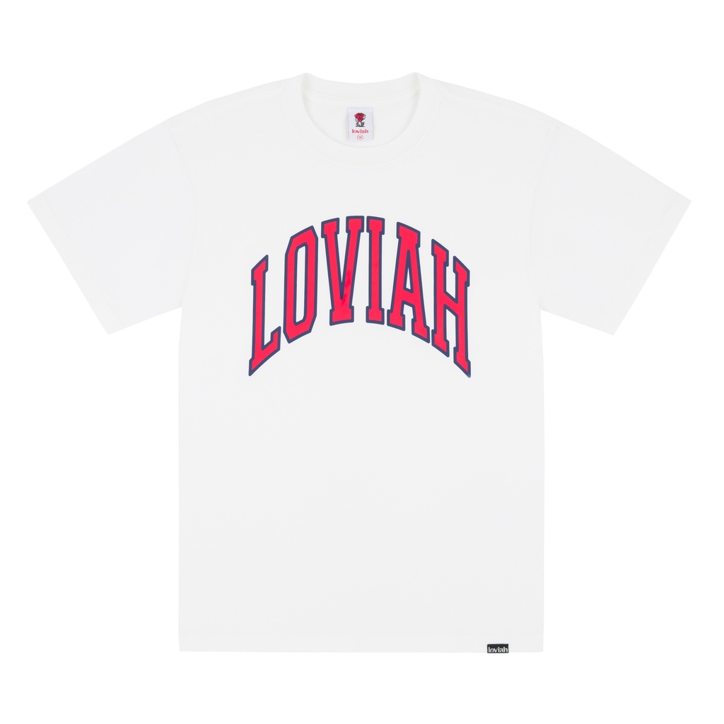 LOVIAH TEAMSHORT SLEEVE TEE - WHITE