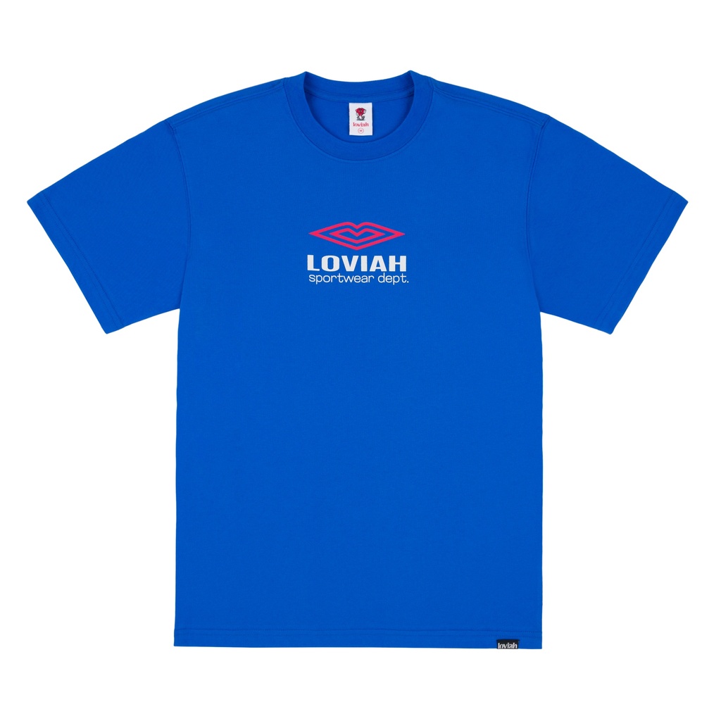 T-SHIRT LOVIAH LOVBRO - BLEU