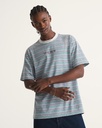 T-SHIRT VANS CAMERON STRIPE KNIT - MARSHMALLOW/GLACIAL SLATE