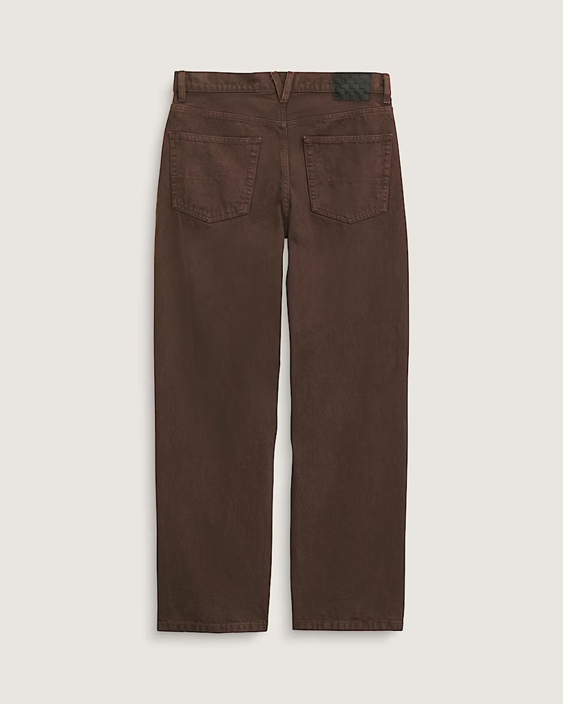 VANS CHECK-5 LOOSE DENIM - DARK BROWN