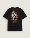 T-SHIRT VANS OFF THE WALL FEVER - NOIR
