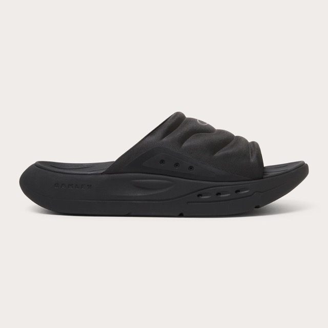 OAKLEY STUDIO SLIDE SANDALS - BLACKOUT