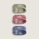 VANS CLASSIC CANOODLE CHECKERBOARD WOMENS 3-PACK - GLACIAL/SLATE