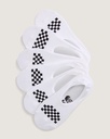 BAS VANS CLASSIC CANOODLE CHECKERBOARD FEMME 3-PACK - BLANC