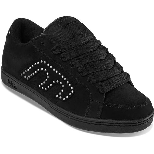SOULIER ETNIES KINGPIN - BLACK BLACK SILVER