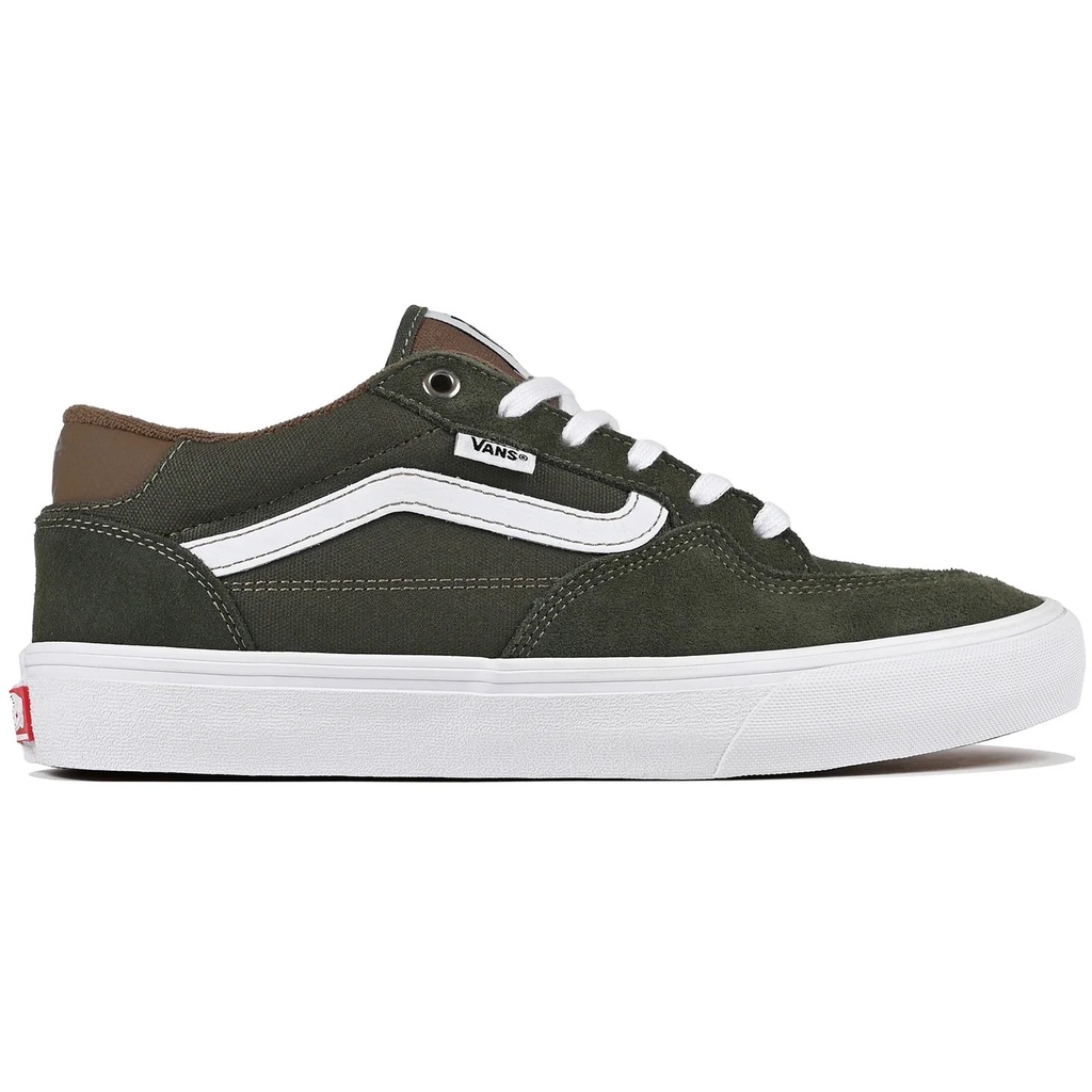 VANS ROWAN SHOES - GREEN/BROWN