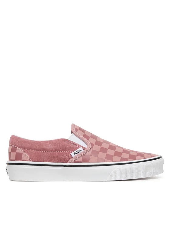 SOULIER VANS CLASSIC SLIP-ON - CHECKERBOARD MAUVE