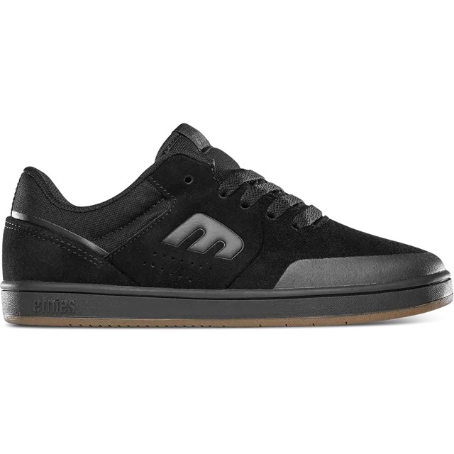 ETNIES MARANA KIDS SHOES - BLACK RAW