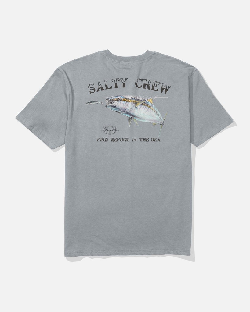 T-SHIRT SALTY CREW SURFACE CLASSIC SS - QUARRY