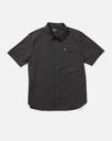CHEMISE SALTY CREW CREW SS BUTTON UP S/S - CHARCOAL