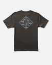 T-SHIRT SALTY CREW TIPPET FILL BOYS SS  - NOIR