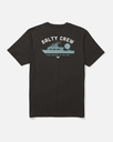 T-SHIRT SALTY CREW OVERNIGHT SS - NOIR