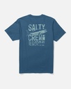 SALTY CREW TRIED AND TRUE TEE - CAST BLUE