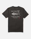 SALTY CREW ICHIBAN SS TEE - BLACK