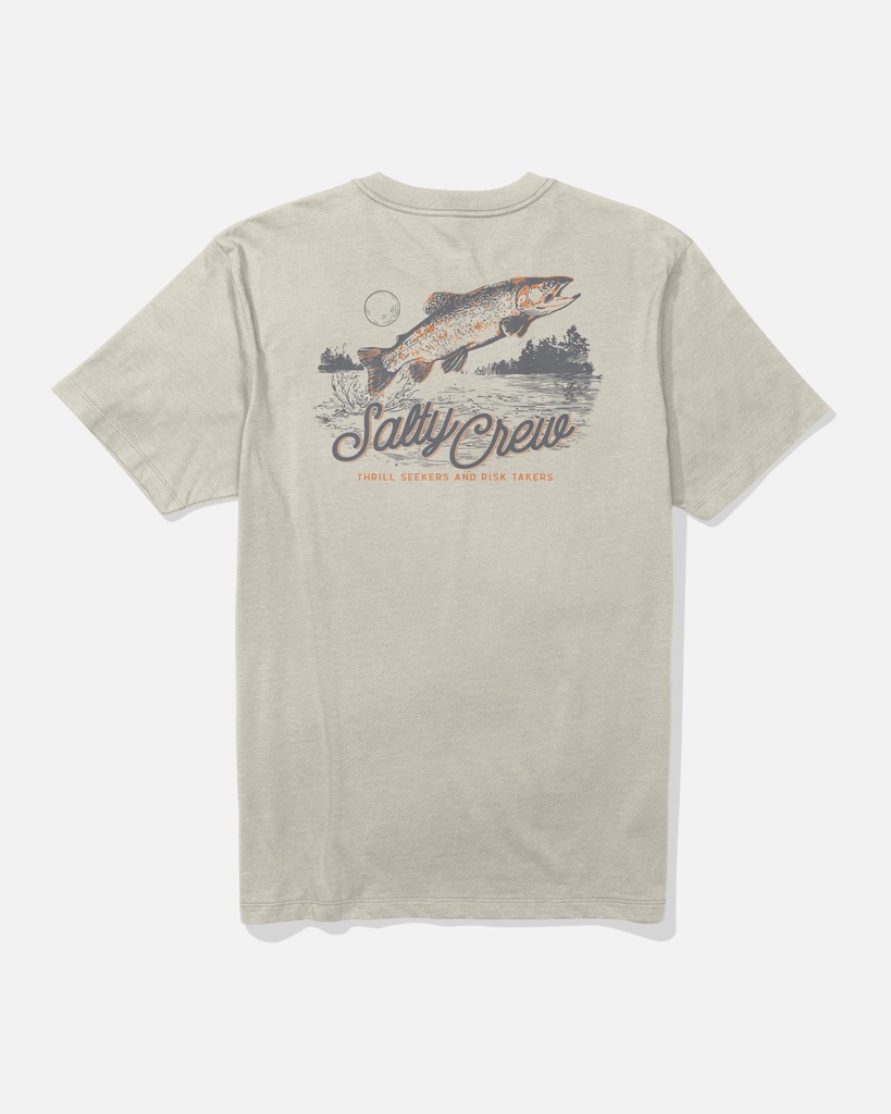 T-SHIRT SALTY CREW FISH FEST SS - BONE