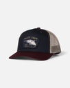 SALTY CREW SURFACE RETRO TRUCKER - NAVY/RED