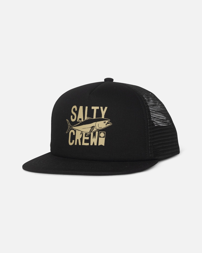 CASQUETTE SALTY CREW GOOD TIMES ENFANT TRUCKER - TRUE BLACK