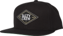 SALTY CREW APEX FLEXFIT 6 PANEL - BLACK