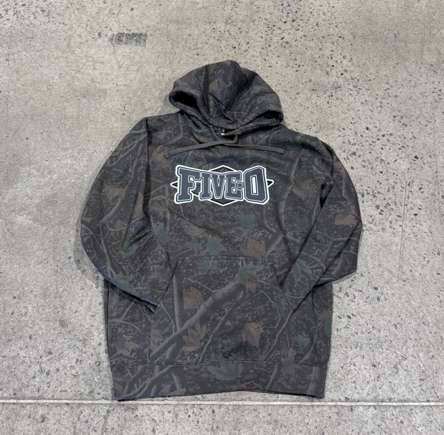 5-0 New Corp 26 Hoodie -Darkwood Treecamo  