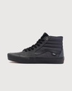 VANS SKATE SK8-HI SHOES - CHARCOAL/BLACK