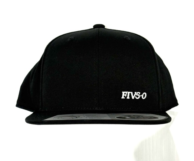 5-0 FIV50 110 Snapback - Black/White  