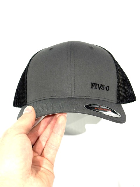 Casquette 5-0 FIV50 Flexfit Mesh - Charcoal/Noir  