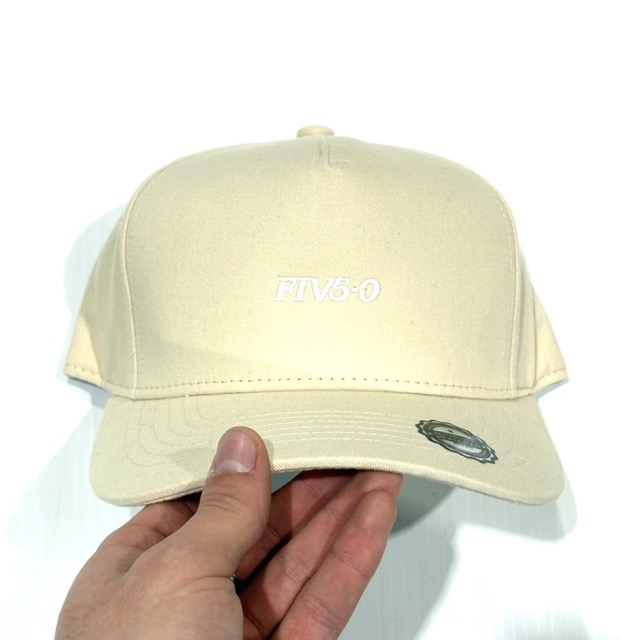5-0 Fiv50 Pro Snapback - Stone