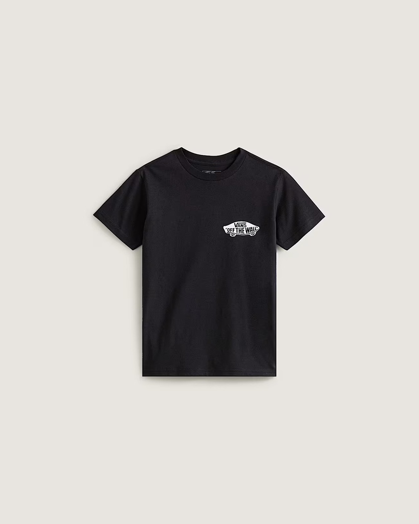 VANS TODDLER DOUBLE STANDARD TEE - BLACK