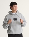 VANS STRETCH LOGO HOODIE - CEMENT HEATHER