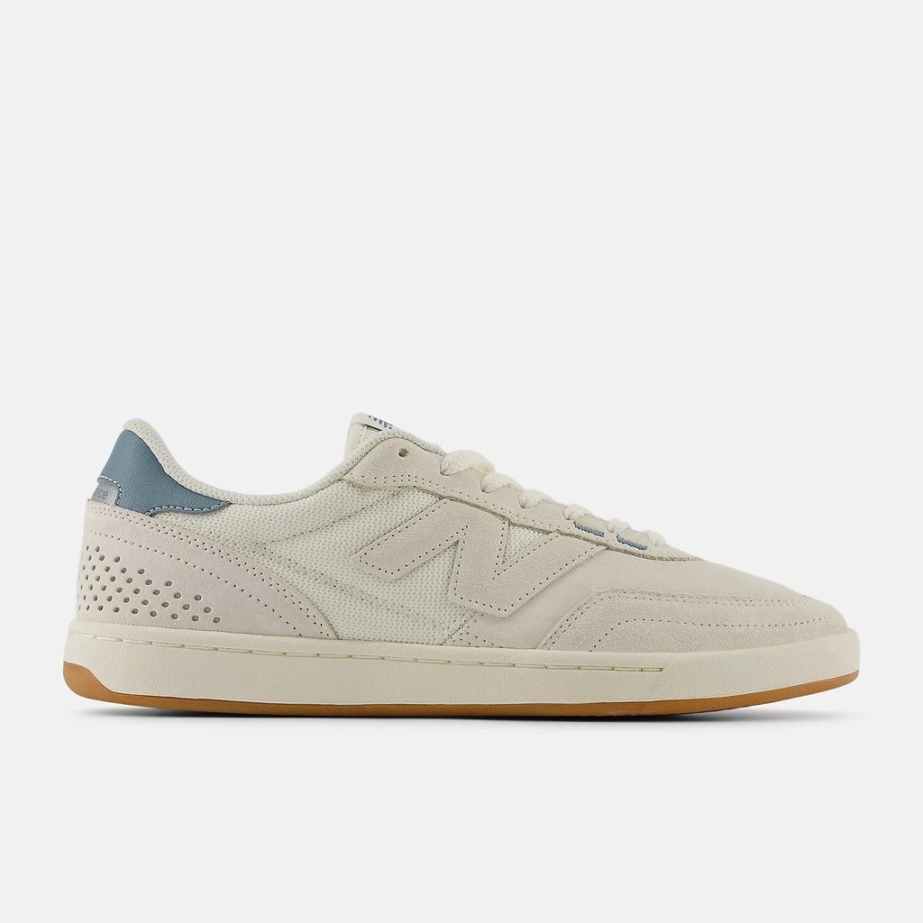NEW BALANCE NUMERIC 440 V2 SHOES - SEA SALT/GREEN