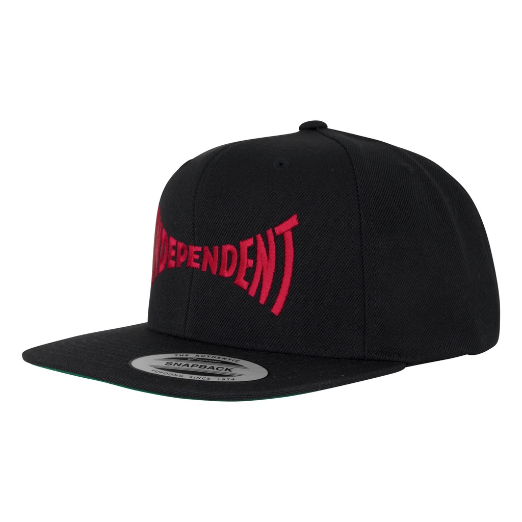 CASQUETTE INDEPENDENT SPAN EMBROIDERED -  NOIR