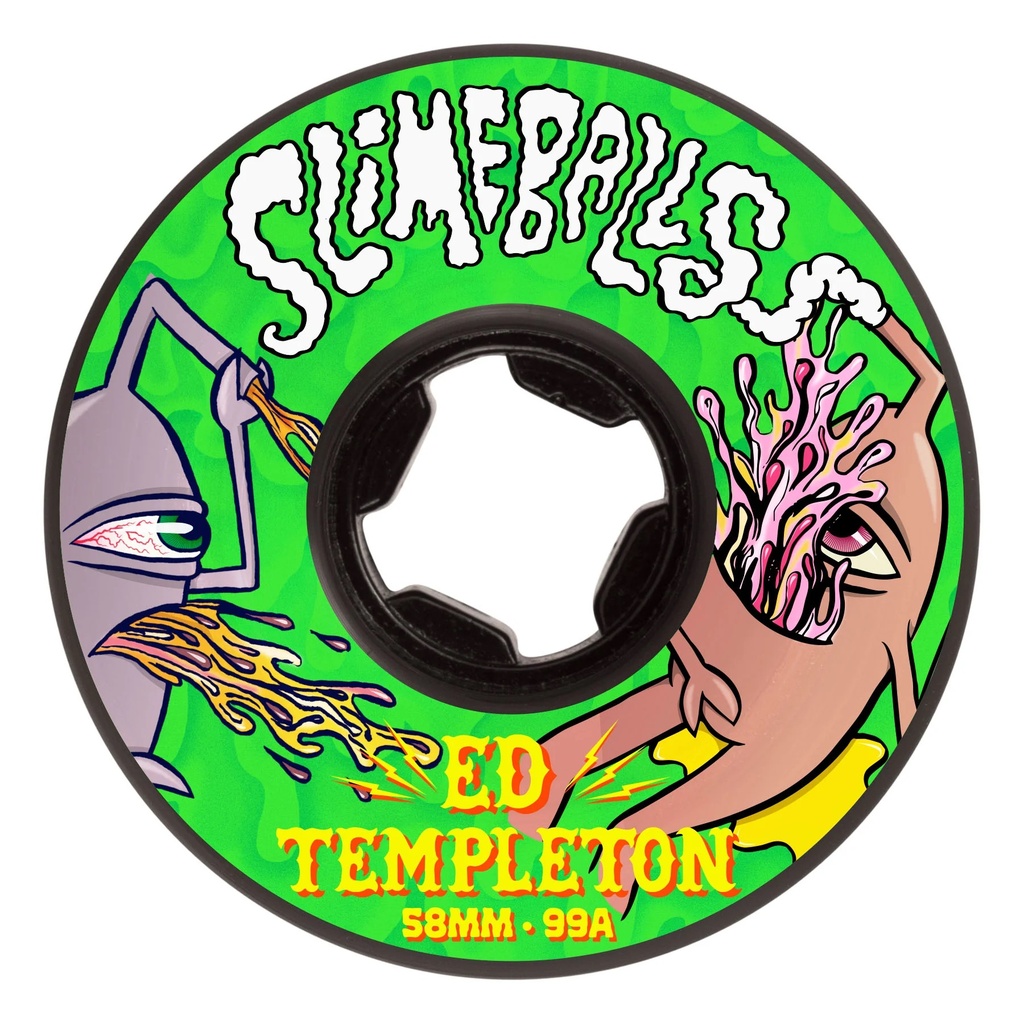 SLIME BALLS WHEELS ED TEMPLETON VOMITS BLK 99A 58mm