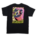 SANTA CRUZ ROSKOPP CRUZ CONTROL TEE - BLACK
