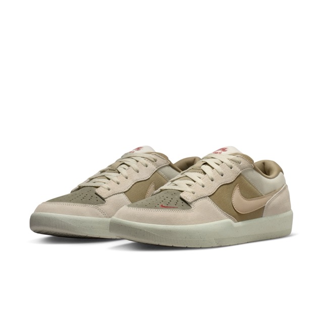 SOULIER NIKE SB FORCE 58 - COCONUT MILK/LINEN-NEUTRAL OLIVE