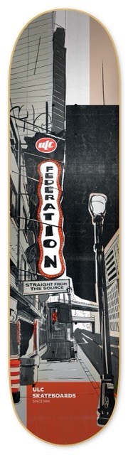 PLANCHE ULC FEDERATION - 8.0"  