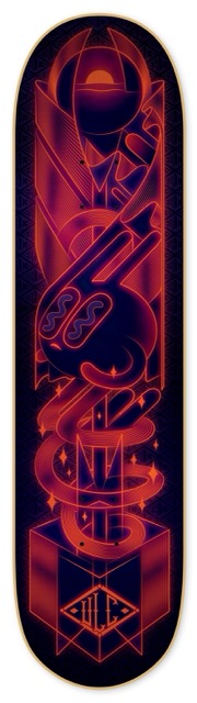 ULC NEON DECK - 8.125"   