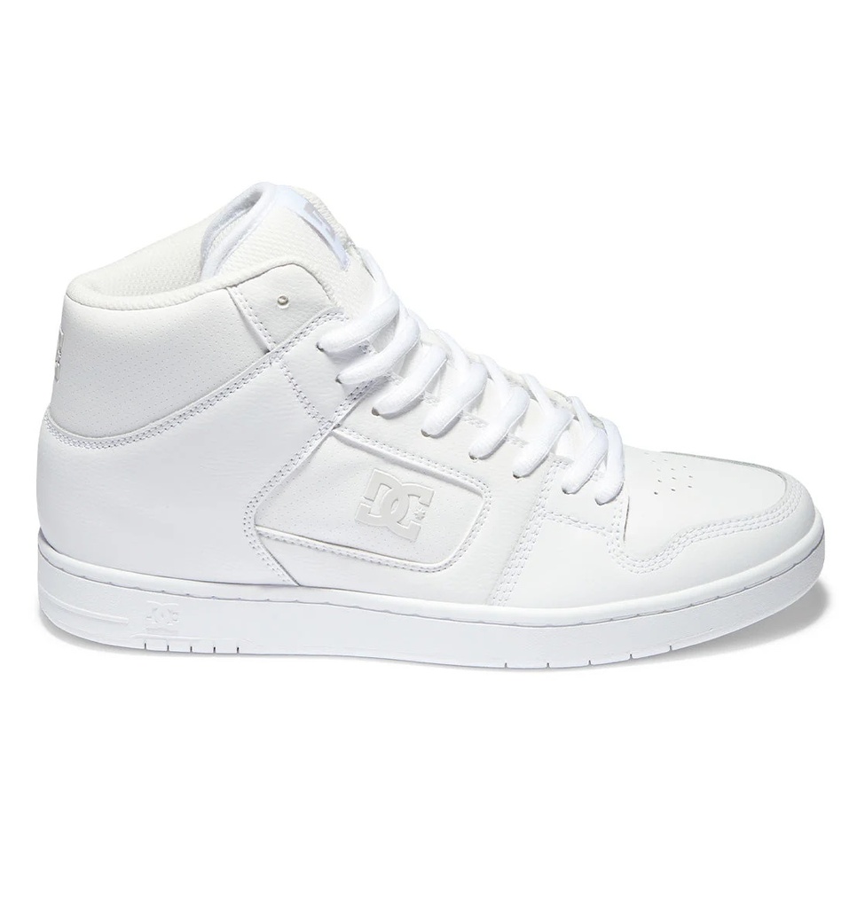 DC MANTECA 4 HI SHOES - BLANC/BLANC/BATTLESHIP